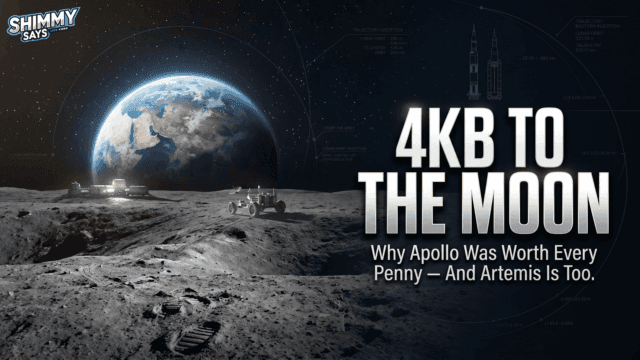 Why Apollo Was Worth Every Penny, and Artemis Is Too | Shimmy Says