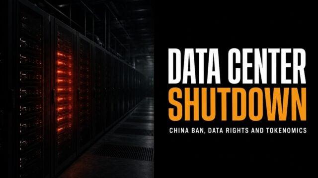 China Data Center Ban, Digital Self-Defense, and the Tokenomics Foundation Launch
