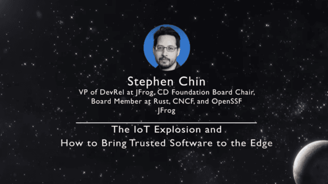 Stephen Chin, JFrog | DevOps Experience 2022