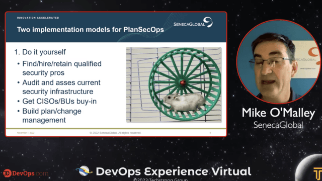 Mike O’Malley, SenecaGlobal | DevOps Experience 2022