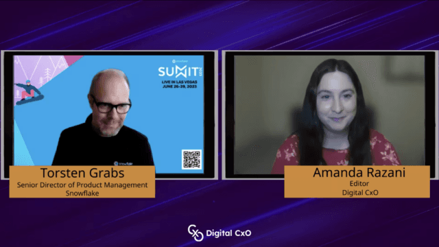 Snowflake Summit 2023: Highlights and Enterprise Priorities – Torsten Grabs, Snowflake