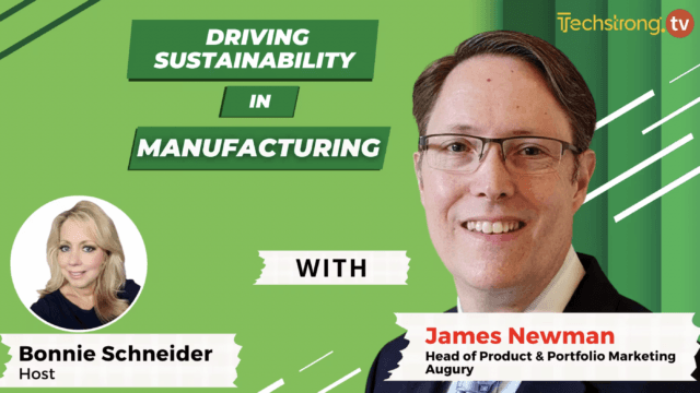 Driving Sustainability in Manufacturing – James Newman, Augury