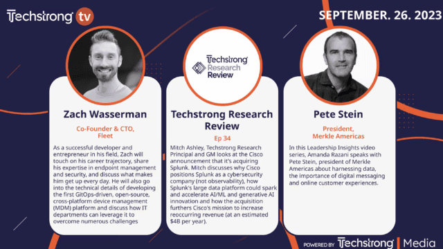 Techstrong TV – September 26, 2023
