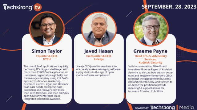 Techstrong TV – September 28, 2023