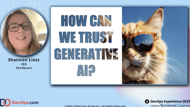 How Can We Trust Generative AI? | DevOps Experience 2023
