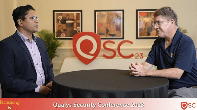 Centralizing Risk Management in Cybersecurity with Mehul Revankar | Qualys QSC 2023