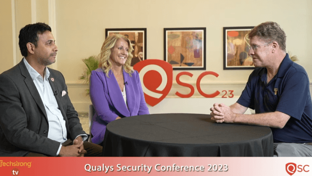 Karun Malik and Barb Huelskamp Explore Enterprise Solutions | Qualys QSC23