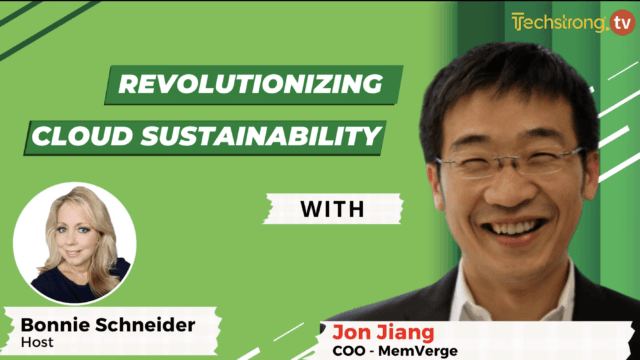 Revolutionizing Cloud Sustainability with MemVerge’s Jon Jiang