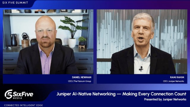 AI-Native Networking – Make Every Connection Count | The Six Five Summit